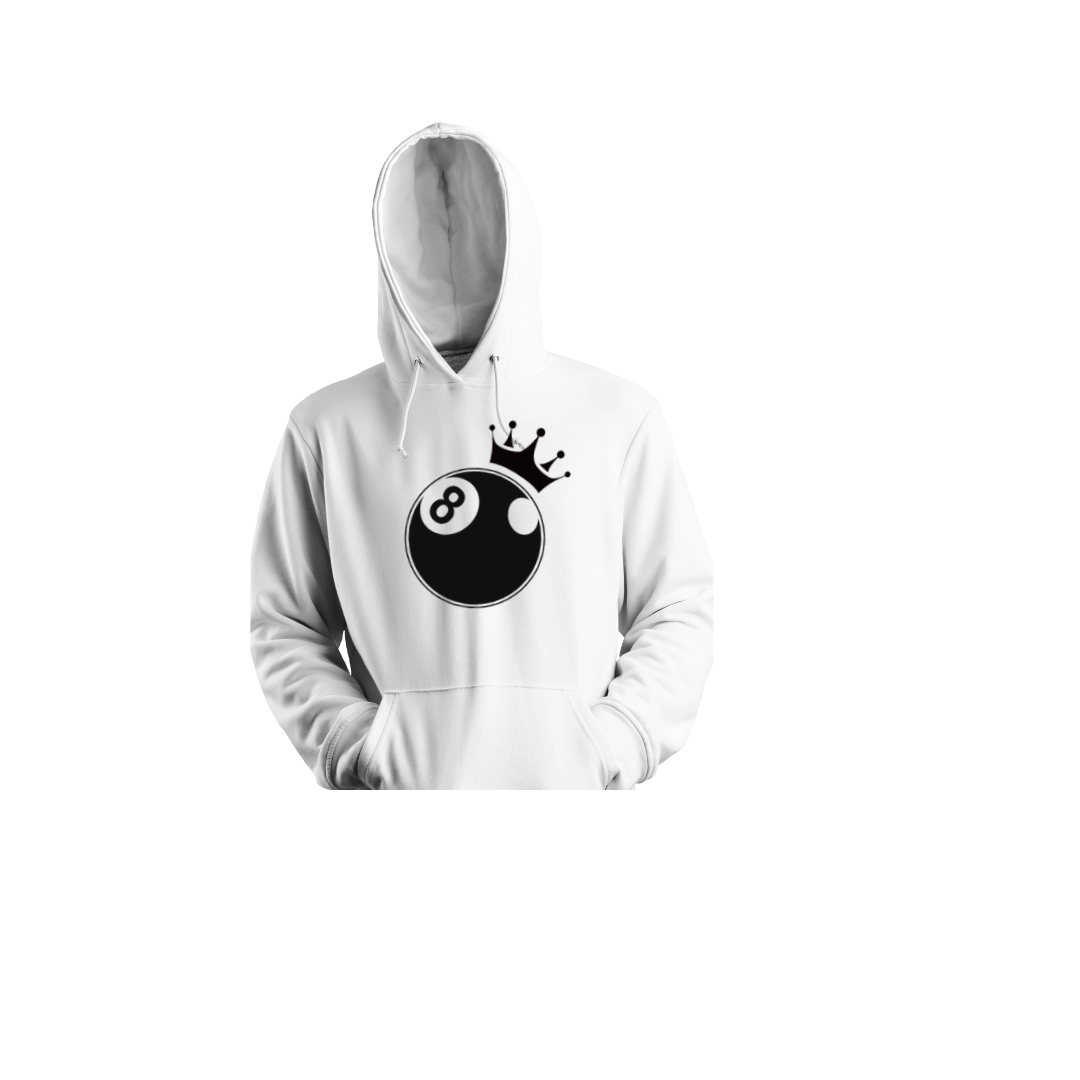 Hoodie - Black/Black New Beginnings - White